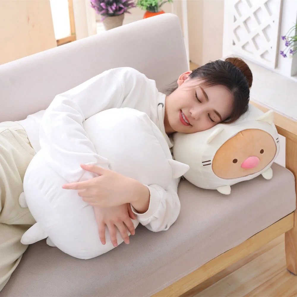 Мультяшная японская анимационная Подушка Sumikko Gurashi 55 см плюшевая игрушка угловая