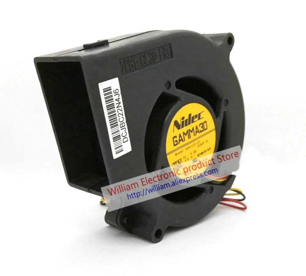 Оригинальный NIDEC GAMMA30 A34123 57 97x33 мм DC12V 0.46A 3 линии для WS C2960 C3550 переключатель ступицы