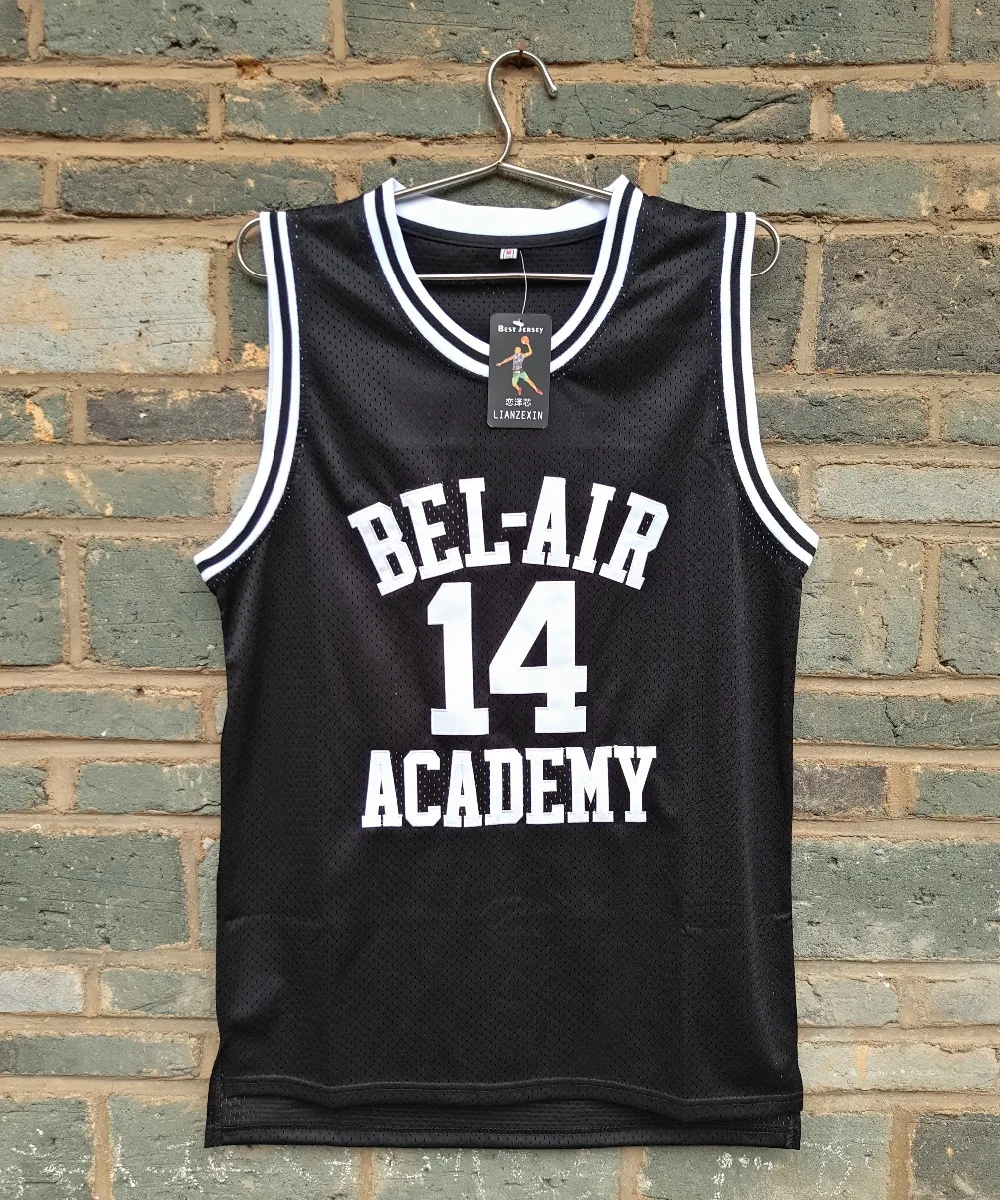 Prix pour LIANZEXIN 2017 Nouveau Will Smith Nombre 14 Jersey Bel Air Academy Noir Mens Basketball Maillots En Vente Livraison Gratuite Prix pour LIANZEXIN 2017 Nouveau Will Smith Nombre 14 Jersey Bel Air Academy Noir Mens Basketball Maillots En Vente Livraison Gratuite