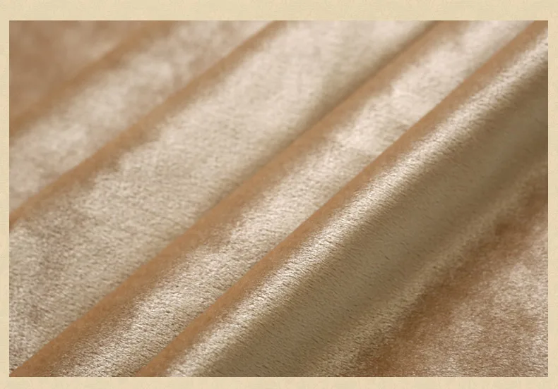 Пользовательские шторы высококлассные европейские Роскошные плотные однотонные итальянские фланелевые ткани занавески затемненные занавески Тюль N183