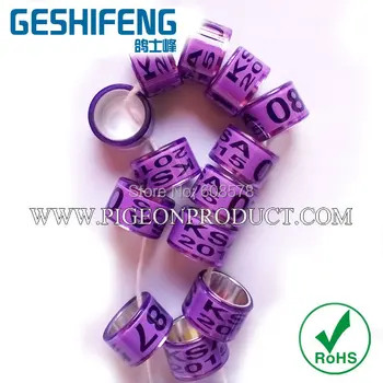 

300pcs pigeon rings free shipping