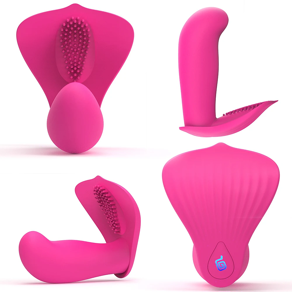 Waterproof Vibrator with Wireless Remote Control, 10 Speed Frequency Rechargeable Wireless Vibrator Sex Toys for Women