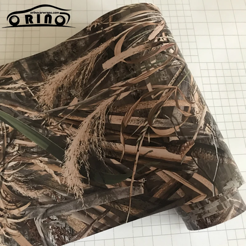 20CMX150/200/300 см тень травы Realtree камуфляж виниловая пленка Обёрточная бумага с воздушных пузырьков ПВХ для автомобиля на клеящейся основе под заказ Стикеры наклейка для охоты