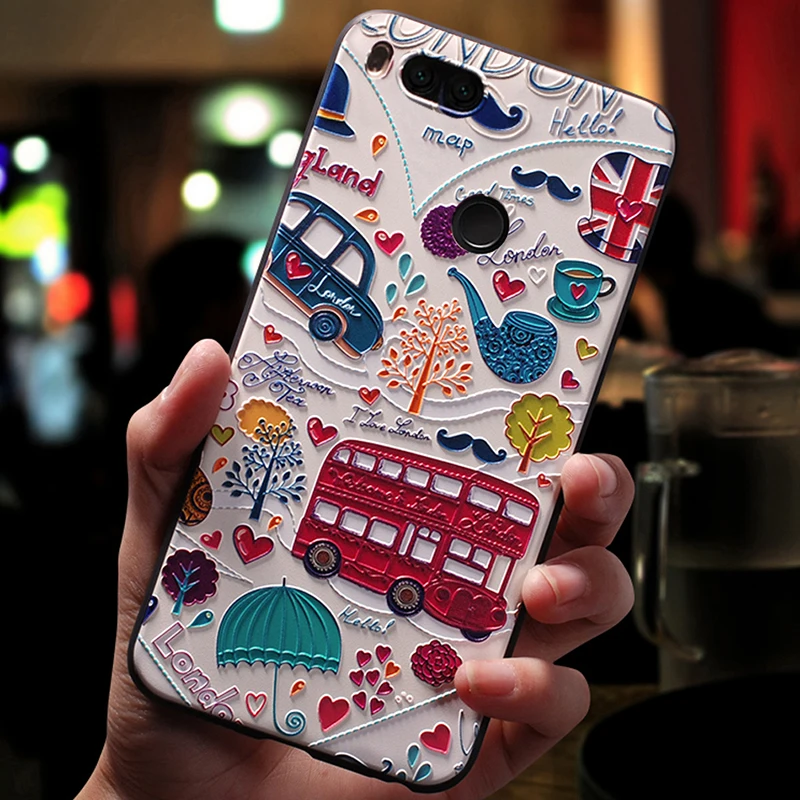 Чехол чехол для Xiaomi mi a1 5x Mi pocophone f1 mia1 силиконовый милый 3D мобильного телефона