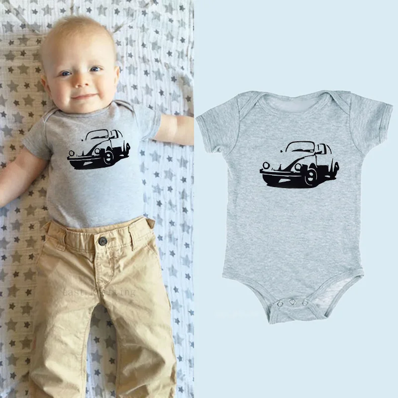 Летняя одежда для новорожденных комбинезон Лисичка с рисунком для маленьких мальчиков от 18 до 24 месяцев, унисекс, детские комбинезоны, комплект одежды с милым мультяшным животным