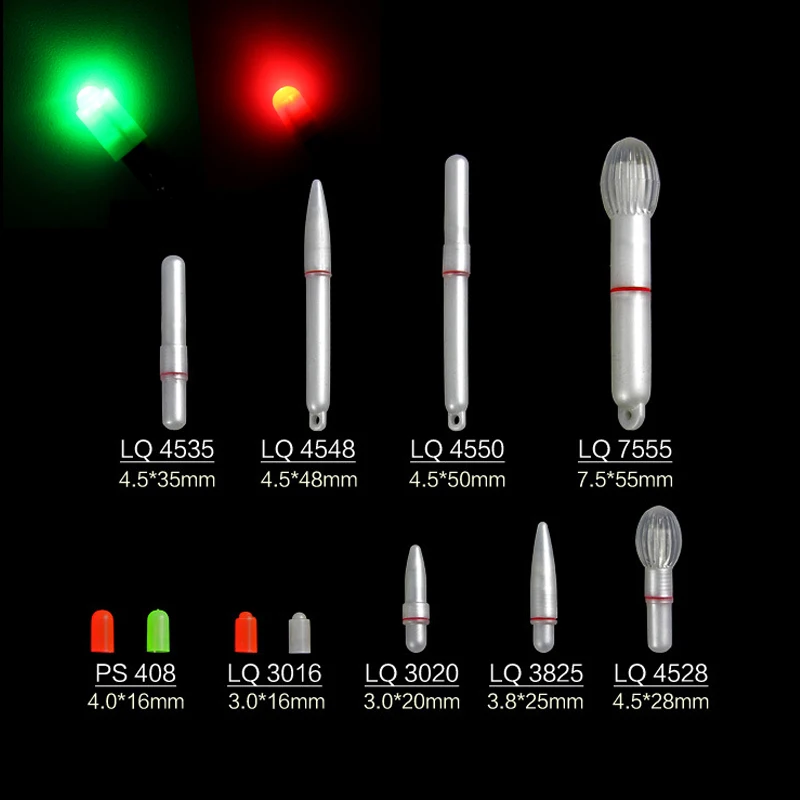 2 шт. Электронный светильник, палочки, поплавок для ночной рыбалки, удочка, светильник, водостойкий, для сбора рыбы, светящийся светильник, светящиеся палочки для сети