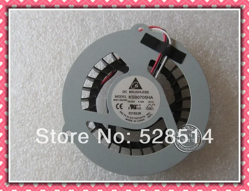 

Original BA81-06249A for Samsung R463 R467 R468 R470 R518 R522 Q318 Q320 R70 fan P/N:KSB0705HA Free Shipping