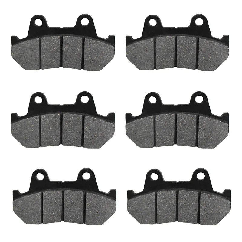 

Motorcycle Front and Rear Brake Pads for HONDA GL1100 GL 1100 Goldwing 1982 1983 VF 1100 Magna Sabre 1983-1986