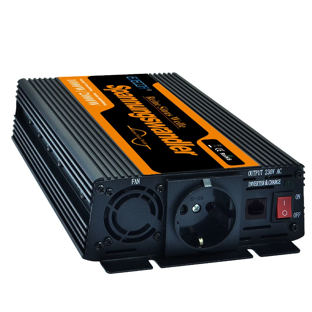 

High quality DC12V to AC220V 1000W Pure Sine Wave Power Inverter off grid Power Inverter For Solar and Wind Hybrid
