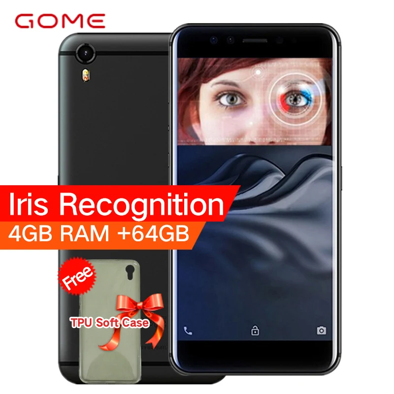 Original GOME K1 4G LTE Smartphone 4G RAM 64G 128G ROM 5 2 Inch 1080P MTK6757