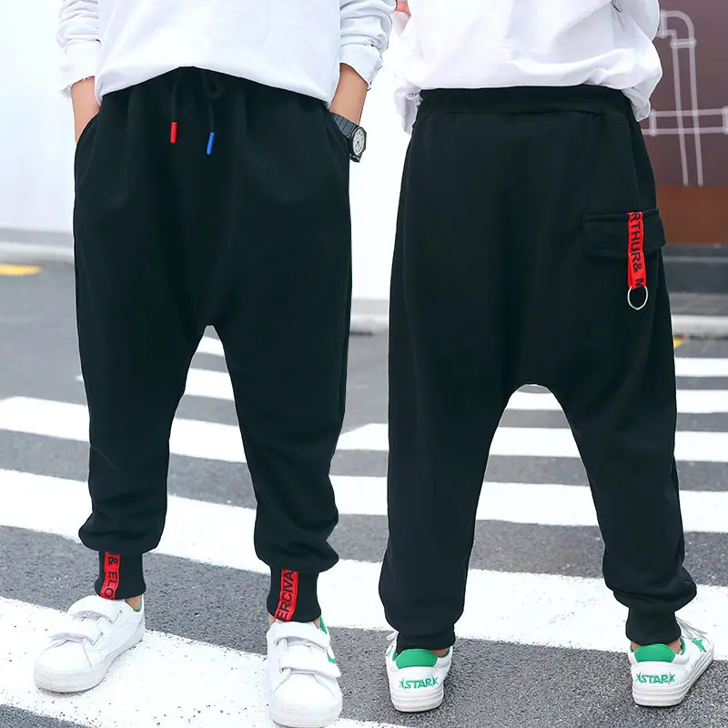 

Harem Pants for Boy Trousers Teenager Fashion Trousers for Kids Clothes Autumn Brand Clothing Spring 5 to 13 Year Children Pants