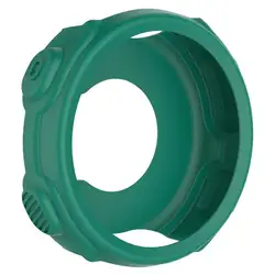 Premium Silicone Smartwatch Protective Case Cover - High - Quality Sports Watch Accessory (Green)