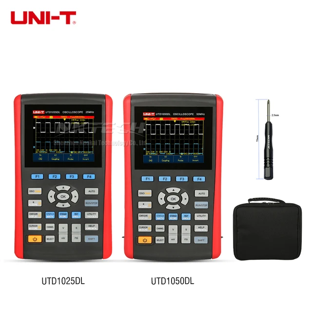 Special Offers UNI-T UTD1050DL UTD1025DL Handheld Digital Oscilloscope Scopemeter Multimeter Scope Meter TFT 2-Channel 250MS/s 12kpts 50MHz Special Offers UNI-T UTD1050DL UTD1025DL Handheld Digital Oscilloscope Scopemeter Multimeter Scope Meter TFT 2-Channel 250MS/s 12kpts 50MHz
