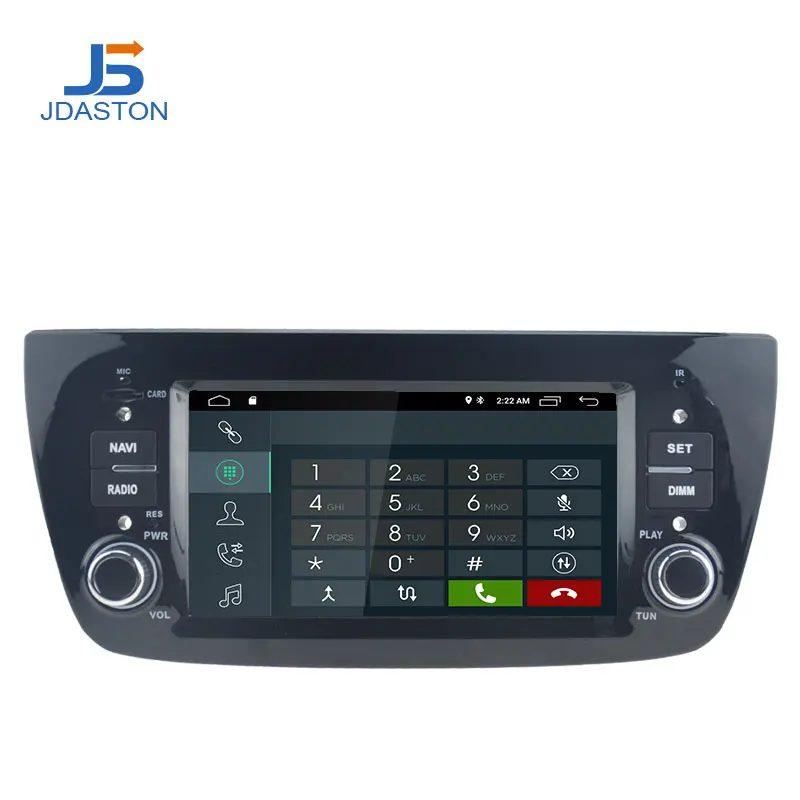 Excellent JDASTON Android 9.1 1 Din Car Radio For FIAT DOBLO Opel Combo Tour 2010-2014 Car Multimedia Player GPS Navigation Stereo Wifi 1
