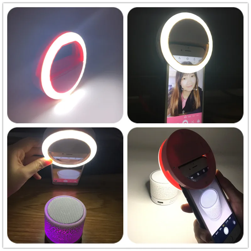 

Portable Selfie Ring Light Enhancing Photography for Smartphone Flash Led Camera Phone Photography for iPhone Samsung