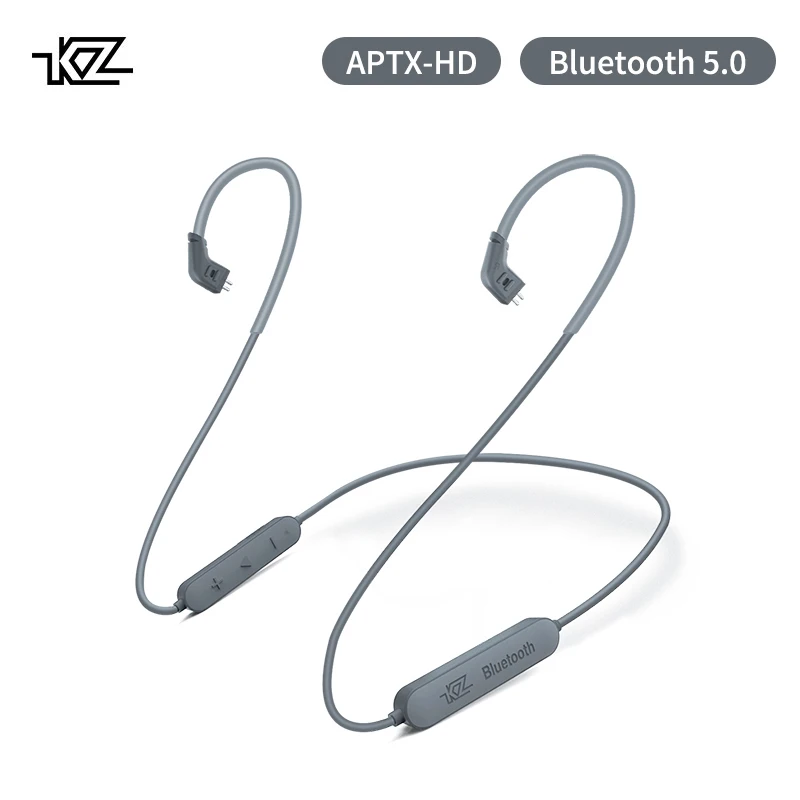 Беспроводной Bluetooth адаптер KZ CSR8675 IPX5 APTX HD AAC с микрофоном 2 контактный разъем 0 75 для