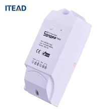 

ITEAD Sonoff Smart Home Sonoff TH10 WiFi Smart Switch 10A Temperature And Humidity Sensor Remote Controller