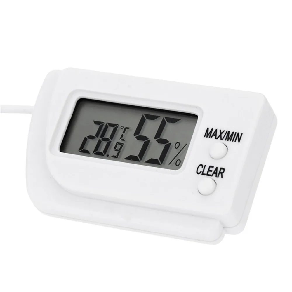 Mini LCD Digital Egg Incubator Thermometer Hygrometer Remote Meter Remote Measurement of Humidity Temperature Flip out Stand