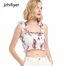Женские лифы и майки Необычные Цветочные ремень с бантом модный Сексуальный Топ укороченный топ женские топы с принтом женские нижнее белье эластичные