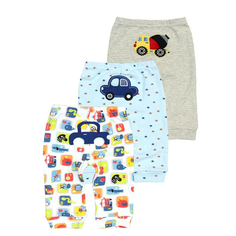 Nuovo 3 pz/lotto 2022 cotone vestiti per bambini harem pantaloni per bambini pantaloni per bambina vita media 3-24 mesi Leggings per neonato Unisex