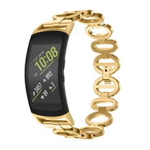 Браслет из нержавеющей стали на запястье ремешок для samsung gear Fit 2 Pro/Fit2 Pro SM-R365 фитнес-трекер спортивные часы