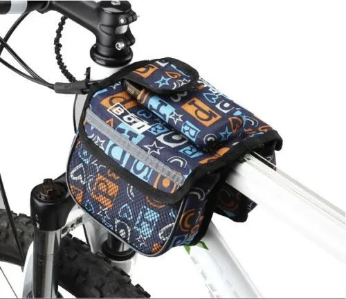 Flash Deal 2018 New Cycling Bike Bicycle Pannier Frame Front Tube Double Bag 4 Colors 2 Flash Deal 2018 New Cycling Bike Bicycle Pannier Frame Front Tube Double Bag 4 Colors 2
