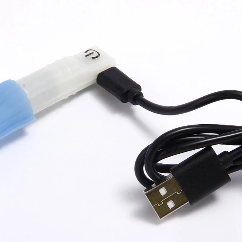 Зарядка через usb регулируемый для собаки ошейник светодиодный перезаряжаемый ночной мигающий светящиеся ошейники для собак однотонный ошейник для собак TU