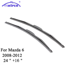 CLWIPER Wiper Blades For MAZDA 6 2008 2012 2009 2010 2011 Car Windscreen Wiper Windshield Wiper