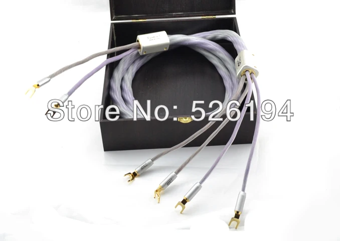 Free shipping 2.5M/pair XLO Signature 3 Speaker Cables Y spade connectors audio loudspeaker speaker цена Free shipping 2.5M/pair XLO Signature 3 Speaker Cables Y spade connectors audio loudspeaker speaker цены онлайн