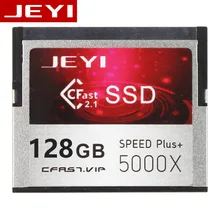 JEYI CFast частицы Цифровая видеокамера памяти карточка SSD 120 г 240 SATA3 CF2.0 Cfast2.1 Cfast2.0 Marvell Чипсет 3D TLC флэш-памяти