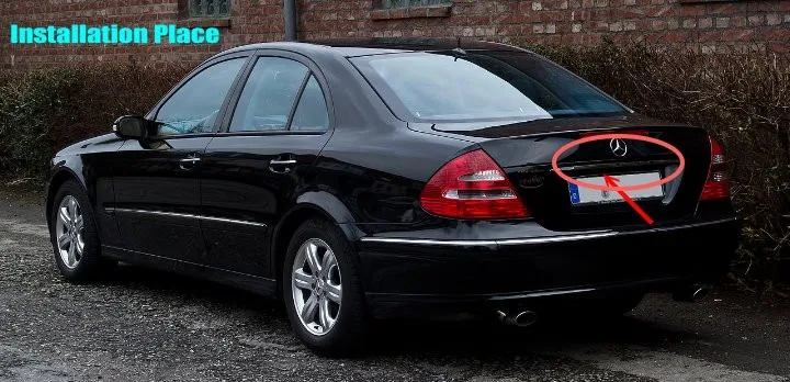 Автомобильная камера заднего вида для Mercedes Benz E W211 E280 E300 E320/камера заднего вида и экран совместимы