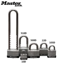 Master Lock Padlock Door lock Window Anti-theft Professional Locks picks Waterproof U type Warehouse Stainless Steel Locker lock lanxstar professional door lock factory wholesale stainless steel locks room door split lock modern wire drawing door locks