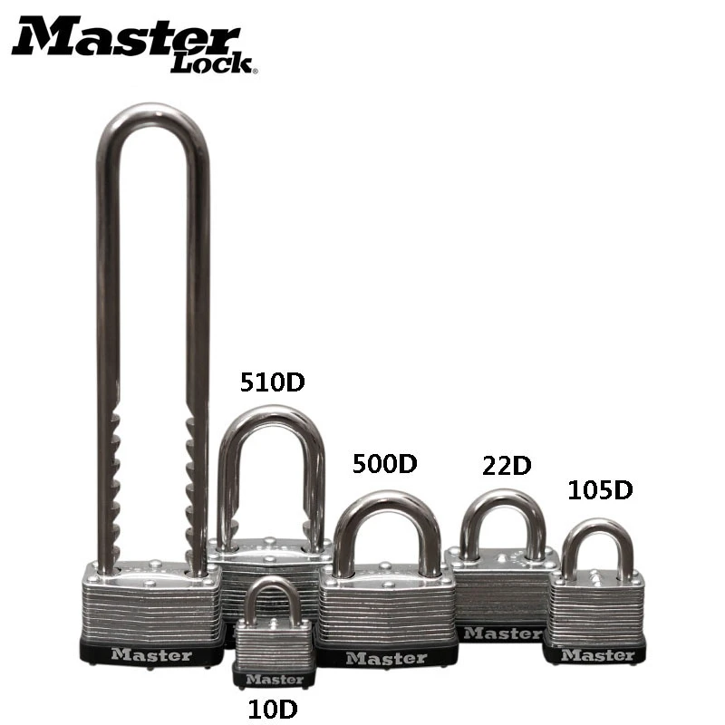 Master Lock antirrobo para puertas y profesionales, a prueba de agua, tipo U, de acero inoxidable, para almacén| Candados| - AliExpress