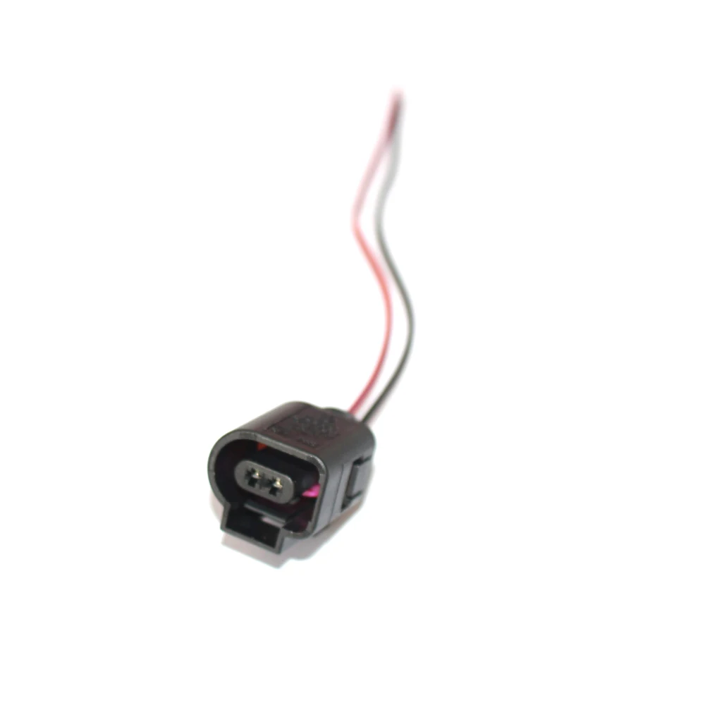 

2 Pin Pigtail Plug Wiring Connector 1J0973702 Fit for VW Audi SKODA