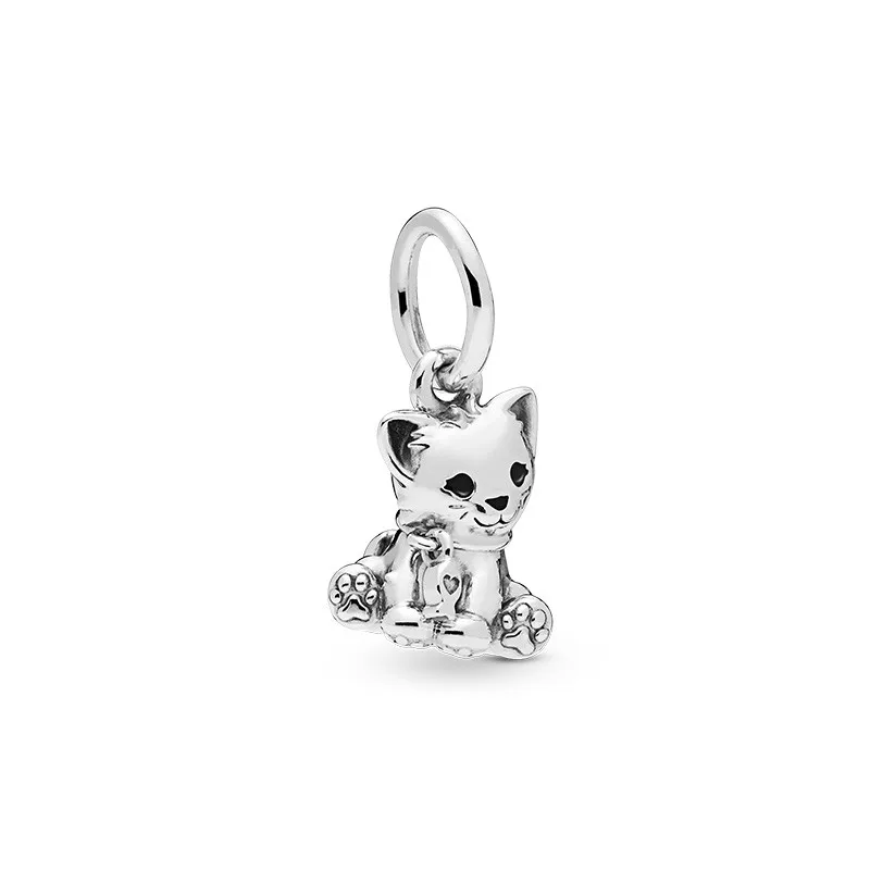 

100% 925 Sterling Silver Original Reissue Sweetheart Cat Bead Factory Direct Batch Free