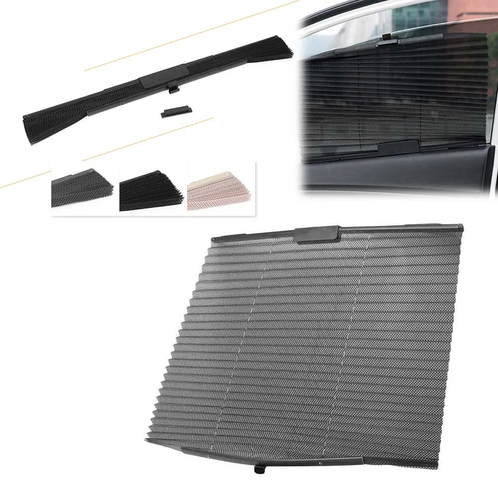 

57cm Universal Auto Car Rear Side Window Curtain Sunshade Mesh Cover UV Protector