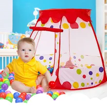 Большая портативная детская палатка для помещений, уличная детская игровая палатка, Игровой Домик принцессы принца, складные детские игрушки для детей игровой домик