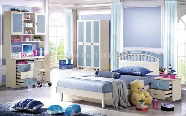 Best Price 6602# Modern colorful bedroom furniture set bed nightstand wardrobe desk 4pieces furniture set Best Price 6602# Modern colorful bedroom furniture set bed nightstand wardrobe desk 4pieces furniture set