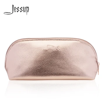 

Jessup Makeup Brushes Bag Beauty Brand Cosmetics Bag Women Bag Travel Makeup Case Golden CB009