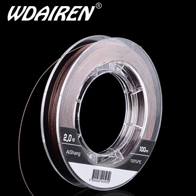 Best Offers WDAIREN Cored Wire Steel Inside Super Strong Multifilament Fishing Line 100m PE Braided Fishing Line 4 Strands 10- 90lb Best Offers WDAIREN Cored Wire Steel Inside Super Strong Multifilament Fishing Line 100m PE Braided Fishing Line 4 Strands 10- 90lb