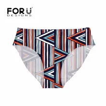 FORUDESIGNS/Трусики-бикини, бразильские трусики, африканские плавки с принтом, женские сексуальные купальники, шорты, танкини, купальники