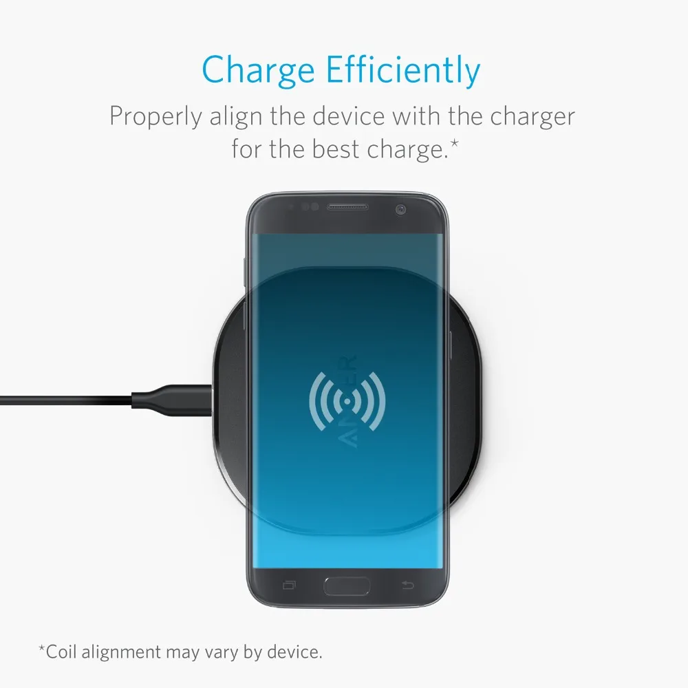 Anker Wireless Charger Charging Pad for iPhone
