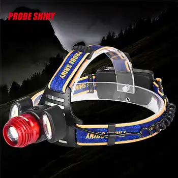 

15000Lm 3x XML T6 LED Rechargeable Headlight led car 18650 Head Torch Light led flashlight rechargeable #4A27