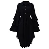 Closeout Clothing Abaya Shirt Turkey Long-Tops Islam Muslim Women Saudi Arabic Musulmana Mujer Eq1em7le