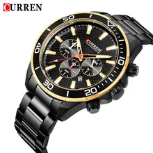 CURREN Часы мужские s часы лучший бренд класса люкс Аналоговый дисплей часы из нержавеющей стали Мужские кварцевые часы мужские 8309 Montre Homme