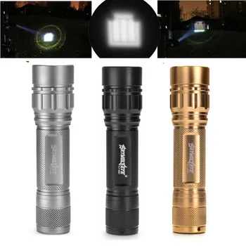 

High-quality 2000LM Cree Q5 Zoomable Waterproof LED Torch Tactical 18650 Flashlight Torch 3 mode