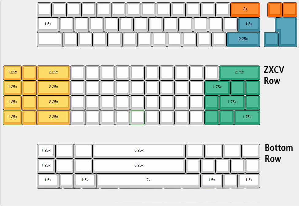 capa de pulso de madeira de bambu descanso em para mini teclado mecânico compatível com