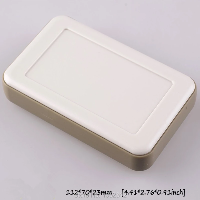 10 pcs/lot 112*70*23mm plastic box for electronic project handheld