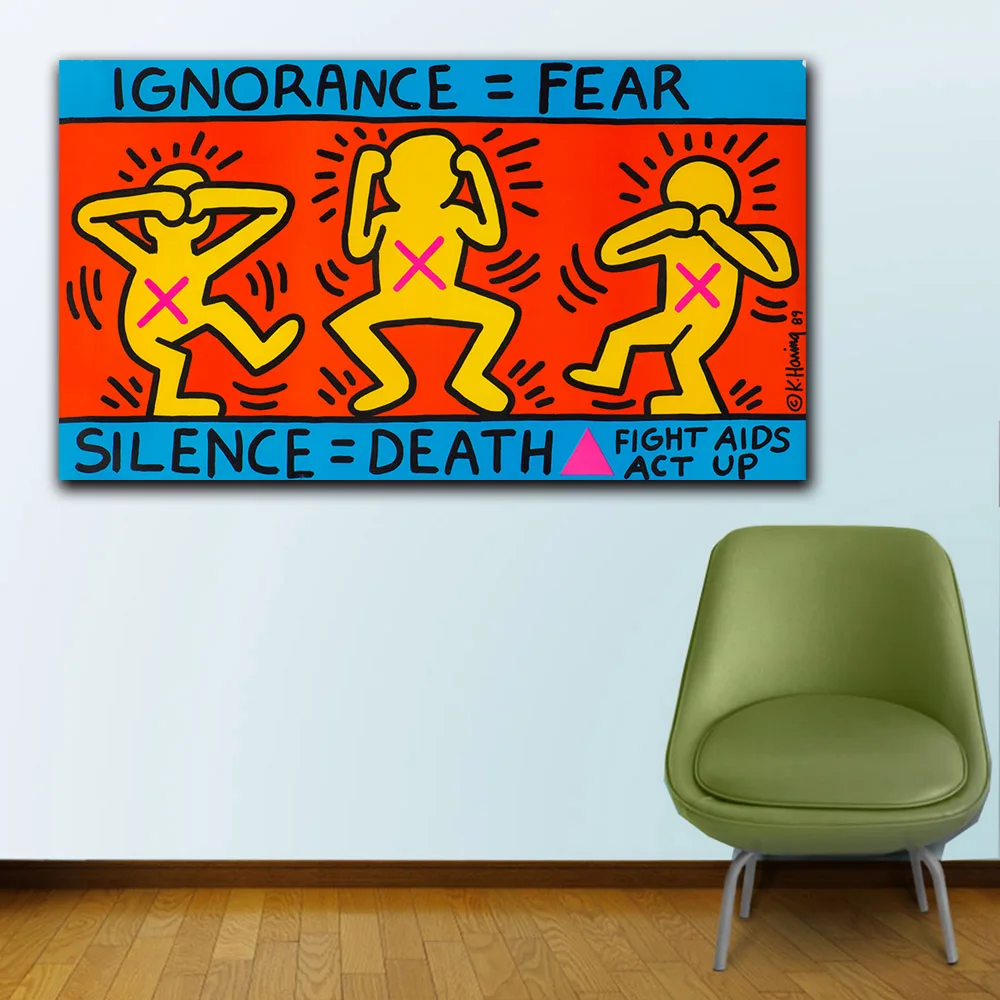 Keith-Haring-Ignorance-Fear-1989 125 3