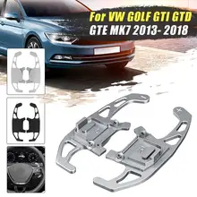Palanquitas de cambio de marchas de volante de coche extensible para VW GOLF GTI R GTD GTE MK7 7